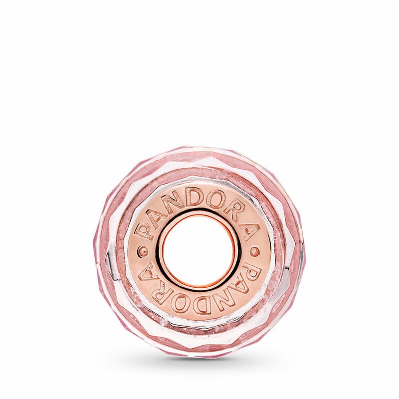 Talismane Pandora Rose™ Shimmering Murano Glass Roz (EzdP0BJ2)